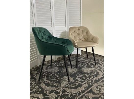 Стул BREEZE BLUVEL-78 GREEN, велюр / черный каркас, велюр в Ростове-на-Дону