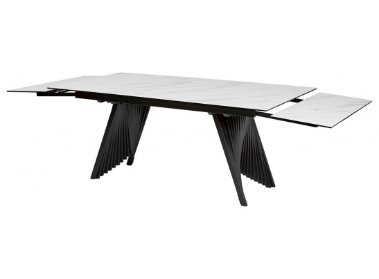 Стол IVAR 180 MARBLES KL-99 Белый мрамор, итальянская керамика/серый, ®DISAUR в Ростове-на-Дону Стол IVAR 180 MARBLES KL-99 Белый мрамор, итальянская керамика/серый, ®DISAUR в Ростове-на-Дону