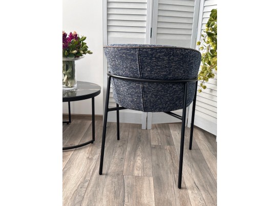 Стул GUST цвет стальной синий TOPIC 330 / черный каркас / Товарный знак DISAUR в Ростове-на-Дону