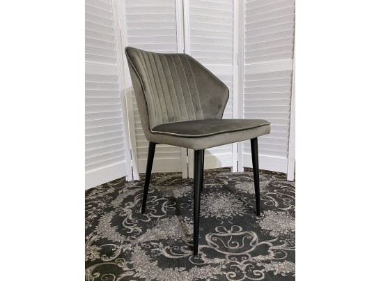 Стул SEATTLE-V ГРАФИТ #14, велюр / черный каркас в Ростове-на-Дону