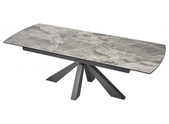 Стол ROVIGO 170 ITALIAN DARK GREY Серый мрамор глянцевый, керамика/ GREY1 каркас в Ростове-на-Дону Стол ROVIGO 170 ITALIAN DARK GREY Серый мрамор глянцевый, керамика/ GREY1 каркас в Ростове-на-Дону