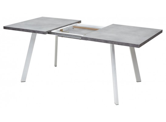 Стол BRICK M 120 Бетон Портленд/ Белый в Ростове-на-Дону