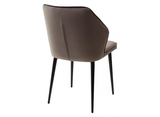 Стул SEATTLE-V ГРАФИТ #14, велюр / черный каркас в Ростове-на-Дону