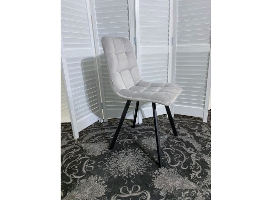 Стул CHILLI SQUARE BLUVEL-03 LIGHT GREY, велюр в Ростове-на-Дону