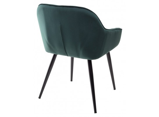 Стул BREEZE BLUVEL-78 GREEN, велюр / черный каркас, велюр в Ростове-на-Дону