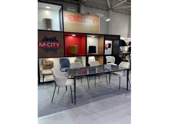 Стул AMARETTO VBP206 античный светло-бежевый, велюр без пальчикового эффекта /черный каркас, в Ростове-на-Дону