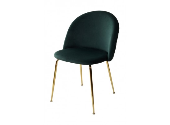 Стул PRESLEY NINI-01 Белый, teddy / золотой каркас в Ростове-на-Дону