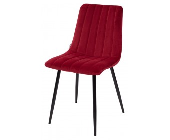 Стул DUBLIN G108-38 винный/ черный каркас, велюр 