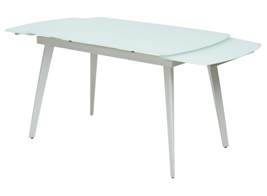 Стол ELIOT 120 FROSTED SUPER WHITE белое матовое стекло/ белый каркас в Ростове-на-Дону