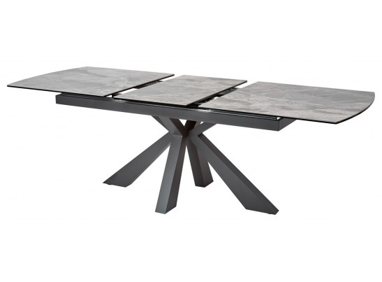 Стол ROVIGO 170 ITALIAN DARK GREY Серый мрамор глянцевый, керамика/ GREY1 каркас в Ростове-на-Дону Стол ROVIGO 170 ITALIAN DARK GREY Серый мрамор глянцевый, керамика/ GREY1 каркас в Ростове-на-Дону