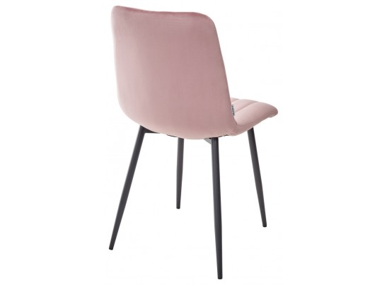 Стул DUBLIN G108-15 пепел розы, велюр / темно-серый каркас в Ростове-на-Дону