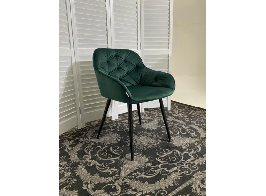 Стул BREEZE BLUVEL-78 GREEN, велюр / черный каркас, велюр в Ростове-на-Дону