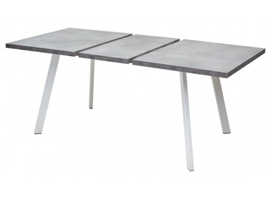 Стол BRICK M 120 Бетон Портленд/ Белый в Ростове-на-Дону