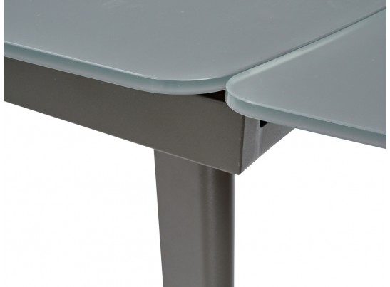 Стол ELIOT 120 GREY1 матовое серое стекло/ GREY1 каркас в Ростове-на-Дону