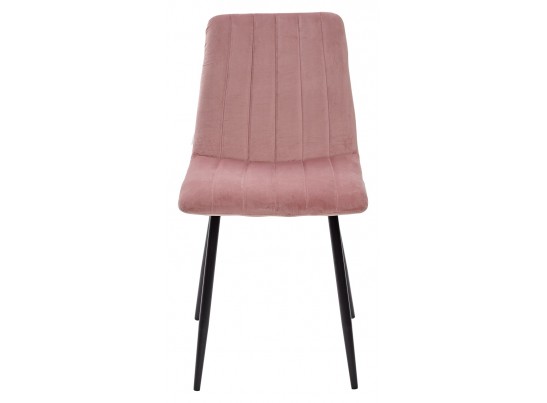 Стул DUBLIN G108-15 пепел розы/ черный каркас, велюр в Ростове-на-Дону