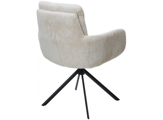 Стул DAREM Белый вельвет Davis lincoln-03n / черный каркас, ®DISAUR