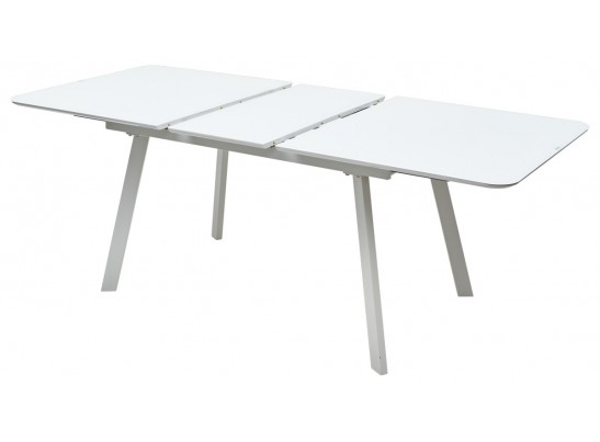 Стол ARUBA 140 WHITE/cупер белое глянцевое стекло в Ростове-на-Дону