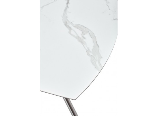 Стол BUSHES 120 WHITE/Stainless steel в Ростове-на-Дону