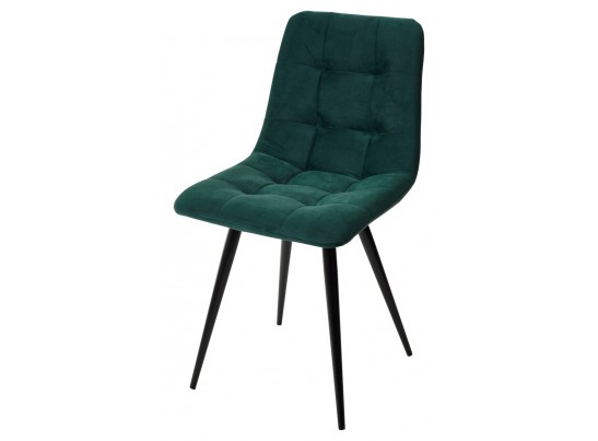 Стул CHILLI-Q зеленый #19, велюр / черный каркас, 4 шт/ 1 к, в Ростове-на-Дону