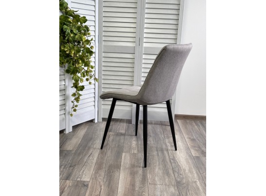 Стул CHIC VF-19/ VF-20 светло-серый/ серый/ черный каркас, ткань в Ростове-на-Дону