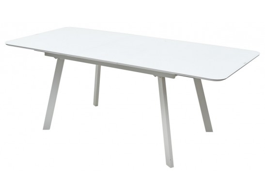 Стол ARUBA 140 WHITE/cупер белое глянцевое стекло в Ростове-на-Дону