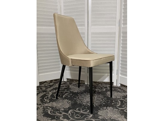 Стул NEPAL-P БЕЖЕВЫЙ #5, велюр/ черный каркас в Ростове-на-Дону
