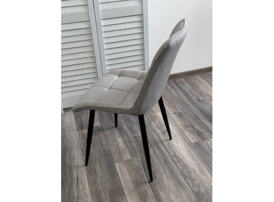 Стул CHIC VF-19/ VF-20 светло-серый/ серый/ черный каркас, ткань в Ростове-на-Дону