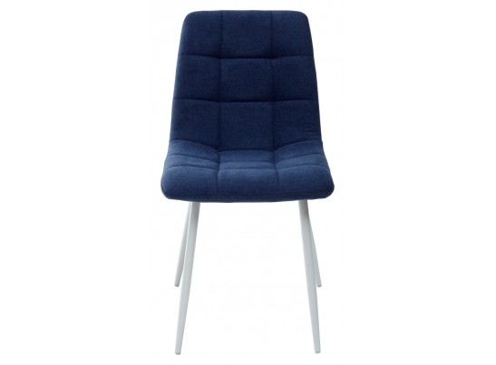 Стул CHILLI UF860-14B полночный синий, ткань/ белый каркас в Ростове-на-Дону
