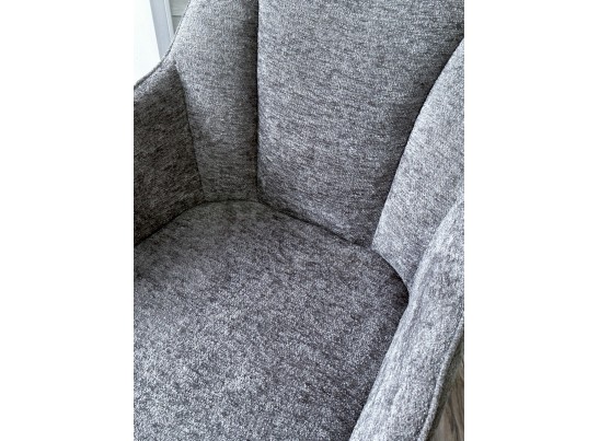 Стул REFLET 3018-17 серый, шенилл / черный каркас, ®DISAUR в Ростове-на-Дону