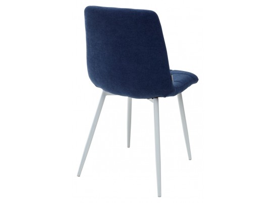 Стул CHILLI UF860-14B полночный синий, ткань/ белый каркас в Ростове-на-Дону