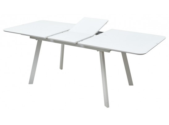 Стол ARUBA 140 WHITE/cупер белое глянцевое стекло в Ростове-на-Дону