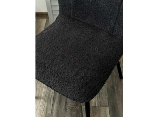 Стул COMO UF998-16 темно-серый, букле / черный каркас / Товарный знак DISAUR в Ростове-на-Дону