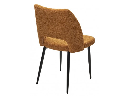 Стул LONDON UF998-06 бронза, букле / черный каркас / Товарный знак DISAUR в Ростове-на-Дону