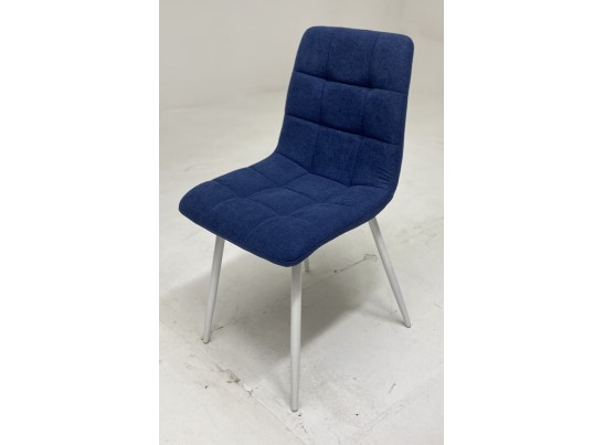 Стул CHILLI UF860-14B полночный синий, ткань/ белый каркас в Ростове-на-Дону