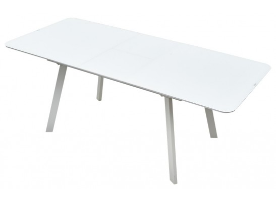 Стол ARUBA 140 WHITE/cупер белое глянцевое стекло в Ростове-на-Дону