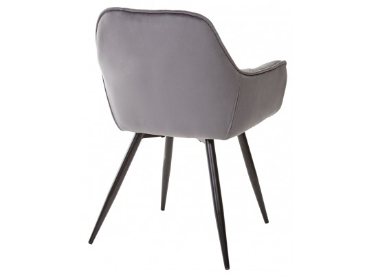 Стул MALTA BLUVEL-14 GREY, велюр M-City в Ростове-на-Дону