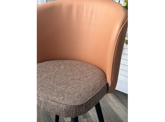 Стул МОНЕ MELANGE 290 рогожка / ENZO 210 экокожа / Черный каркас M-City в Ростове-на-Дону