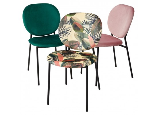 Стул MOD Цветы велюр в Ростове-на-Дону