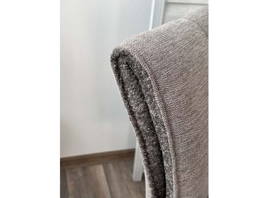 Стул ПОНС (PONCE) 360 град. поворот. цвет 07 Серый, ткань/ 841-16 Серый, букле/ Черный, ®DISAUR в Ростове-на-Дону