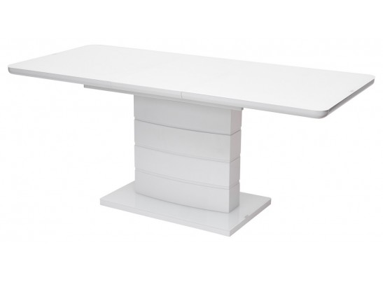 Стол ALTA 140 WHITE / супер белое глянцевое стекло в Ростове-на-Дону