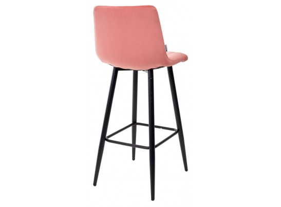 Барный стул DERRY G108-17 живой коралл, велюр в Ростове-на-Дону