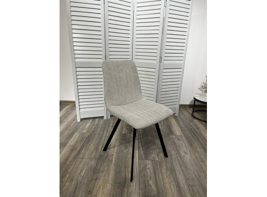 Стул ELVIS WZ2042-02 светло-бежевый фактурный велюр / черный каркас в Ростове-на-Дону