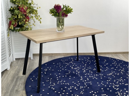 Стол ФИН 120 Дуб Бардолино/ черный каркас в Ростове-на-Дону