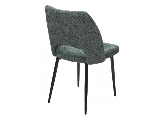 Стул LONDON UF998-11 малахит, букле / черный каркас / Товарный знак DISAUR в Ростове-на-Дону