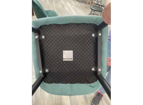 Стул VENA, цвет B28 Темно-серый, велюр/ черный каркас в Ростове-на-Дону