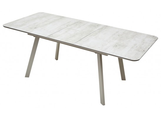 Стол ARUBA 160 BEIGE/ CAPPUCINO глазурованное стекло в Ростове-на-Дону