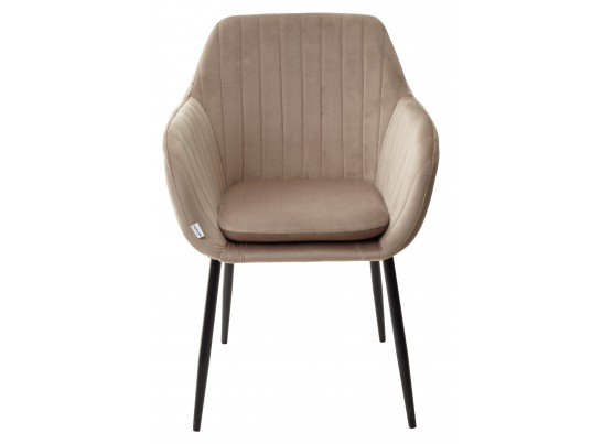 Стул ALABAMA BLUVEL-40 BEIGE, велюр / черный каркас в Ростове-на-Дону