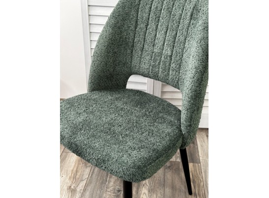 Стул LONDON UF998-11 малахит, букле / черный каркас / Товарный знак DISAUR в Ростове-на-Дону