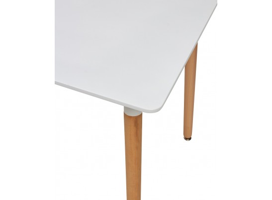 Стол TANSY 120 белый/массив бука в Ростове-на-Дону