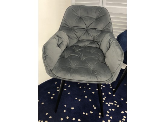 Стул MALTA BLUVEL-14 GREY, велюр M-City в Ростове-на-Дону